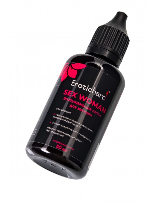 Капли для женщин Erotichard Sex Woman - 50 мл. - Erotic Hard - купить с доставкой в Нижнекамске