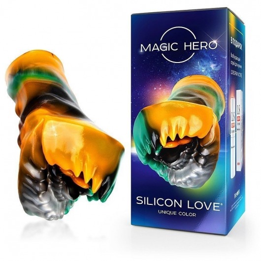 Фантазийный мастурбатор с клыками - Bior toys - в Нижнекамске купить с доставкой