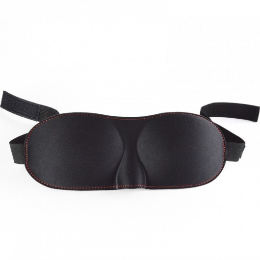 Черная маска на липучке «Комфорт» - Sitabella - купить с доставкой в Нижнекамске