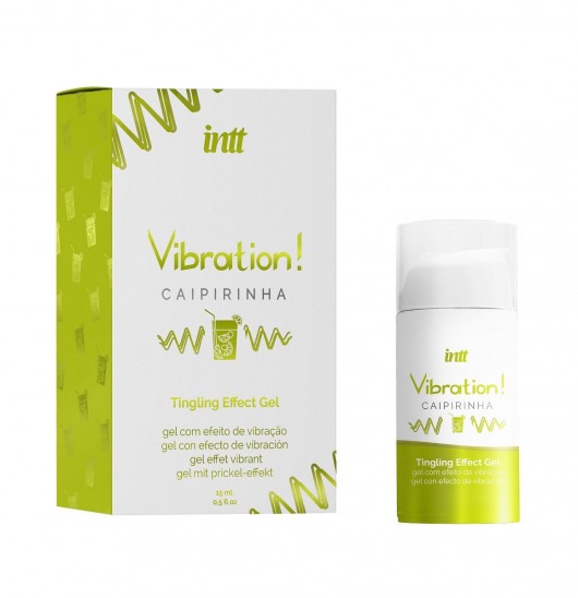 Жидкий вибратор Vibration Caipirinha - 15 мл. - INTT - купить с доставкой в Нижнекамске