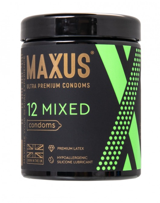 Презервативы MAXUS Mixed - 12 шт. - Maxus - купить с доставкой в Нижнекамске