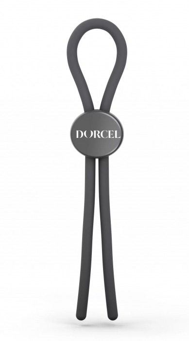 Серое эрекционное лассо на пенис Mr Dorcel - Dorcel - в Нижнекамске купить с доставкой