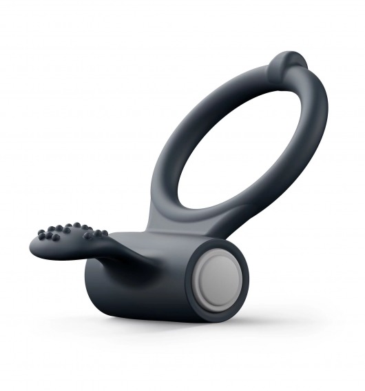 Черное эрекционное кольцо Power Clit - Dorcel - в Нижнекамске купить с доставкой