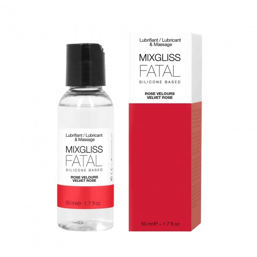 Силиконовый флюид с ароматом розы Mixgliss Fatal Velvet Rose - 50 мл. - Mixgliss - купить с доставкой в Нижнекамске