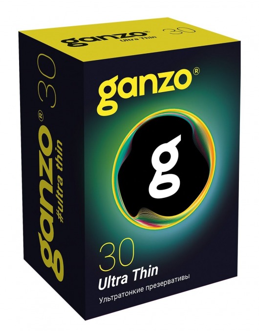 Супертонкие презервативы Ganzo Ultra thin - 30 шт. - Ganzo - купить с доставкой в Нижнекамске
