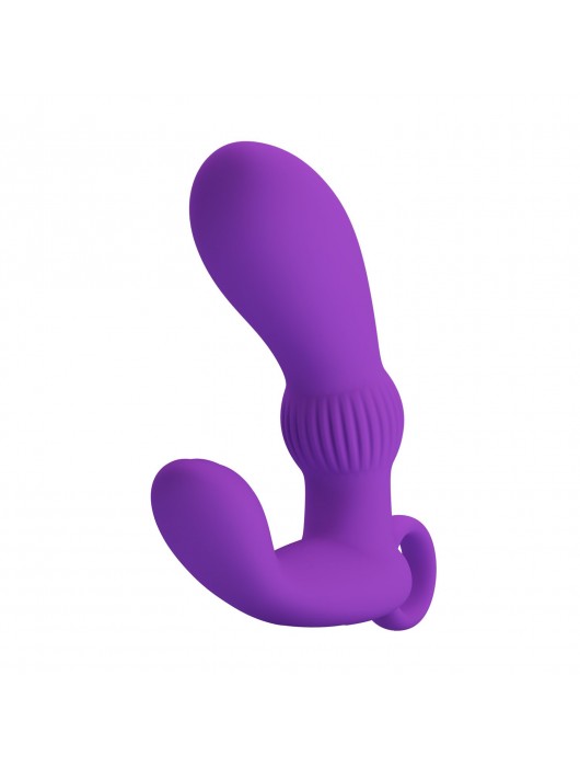 Фиолетовый вибромассажёр для массажа простаты Cayla - 11,2 см. - Baile - в Нижнекамске купить с доставкой