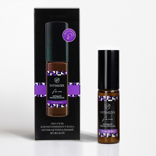 Мужской антибактериальный эко-гель для интимного ухода Intimizer - 20 мл. - Intimizer - купить с доставкой в Нижнекамске