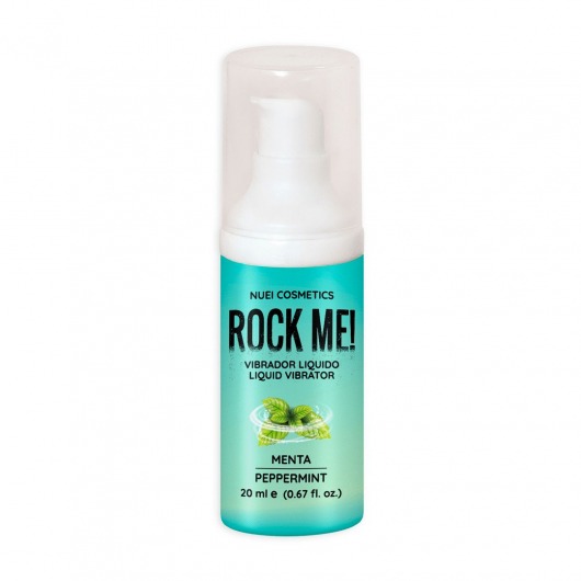 Жидкий вибратор Nuei Rock Me! с ароматом мяты - 20 мл. - Nuei cosmetics - купить с доставкой в Нижнекамске
