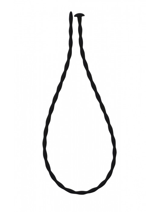 Черный уретральный массажер Glide Small - 30 см. - Lola Games - купить с доставкой в Нижнекамске