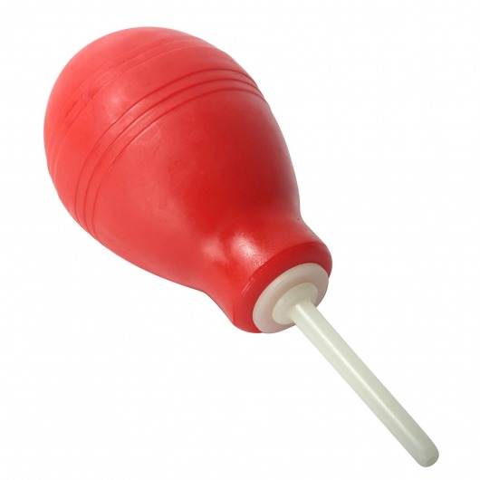 Анальный душ Enema Bulb Red - XR Brands - купить с доставкой в Нижнекамске