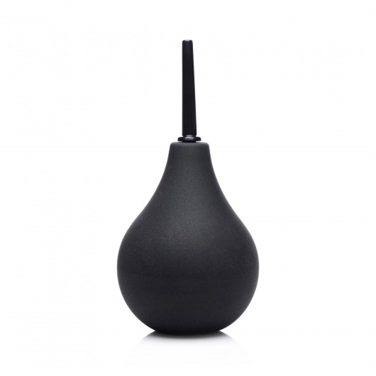 Черный анальный душ Thin Tip Enema Bulb - XR Brands - купить с доставкой в Нижнекамске