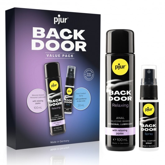 Набор для анального секса pjur Back Door Value Pack - Pjur - купить с доставкой в Нижнекамске