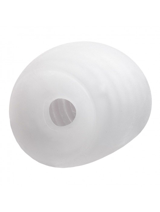 Белый мастурбатор-шар Lucky Ball Type 1 - MALESATION - в Нижнекамске купить с доставкой