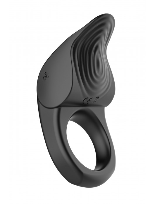 Черное эрекционное виброкольцо Vibro Lust Ring - MALESATION - в Нижнекамске купить с доставкой