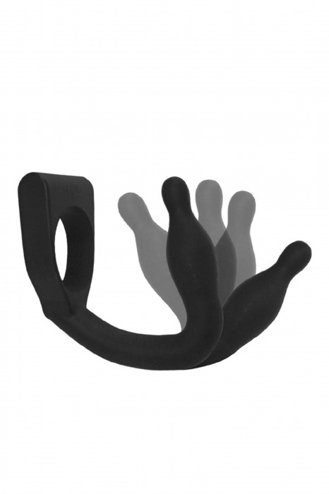 Эрекционное кольцо с вибровтулкой Discovery - MALESATION - в Нижнекамске купить с доставкой