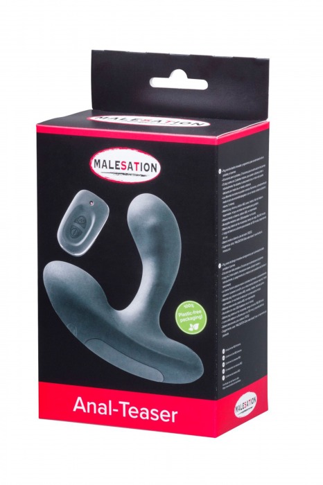 Черный стимулятор простаты Anal-Teaser - MALESATION - в Нижнекамске купить с доставкой