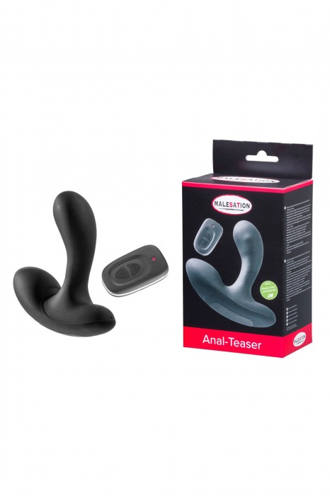 Черный стимулятор простаты Anal-Teaser - MALESATION - в Нижнекамске купить с доставкой