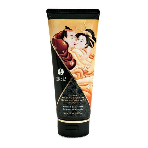 Массажный крем для тела с ароматом миндаля Almond Sweetness - 200 мл. - Shunga - купить с доставкой в Нижнекамске