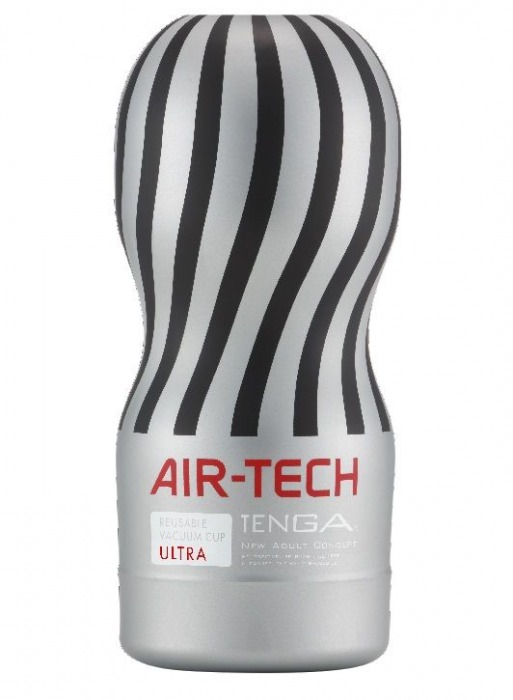 Серый мастурбатор Reusable Vacuum CUP ULTRA - Tenga - в Нижнекамске купить с доставкой