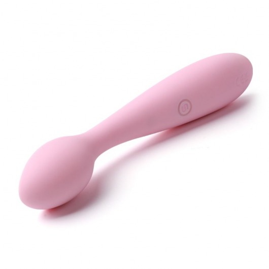 Нежно-розовый клиторальный вибратор Keri Pale Pink - 17 см. - Svakom