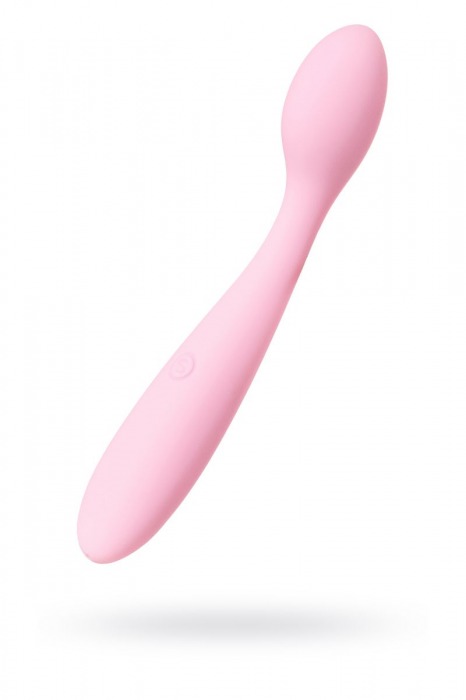 Нежно-розовый клиторальный вибратор Keri Pale Pink - 17 см. - Svakom