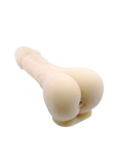 Мастурбатор-насадка Bigger Man - 21,5 см. - Baile - в Нижнекамске купить с доставкой