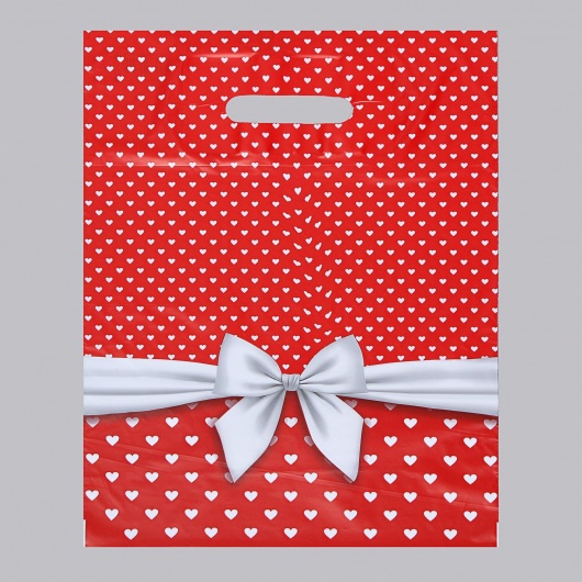 Пакет «Скарлетт» с вырубной ручкой (30х38 см) - Сима-Ленд - купить с доставкой в Нижнекамске