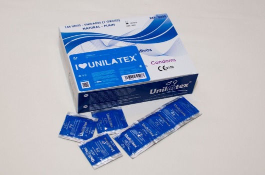 Классические презервативы Unilatex Natural Plain - 144 шт. - Unilatex - купить с доставкой в Нижнекамске