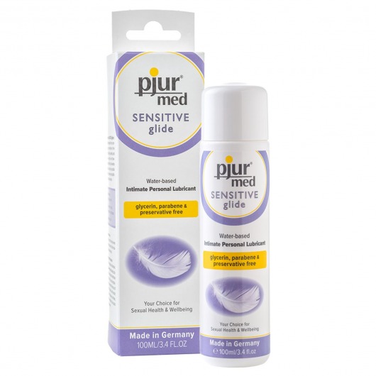Лубрикант для чувствительной кожи pjur MED Sensitive glide - 100 мл. - Pjur - купить с доставкой в Нижнекамске