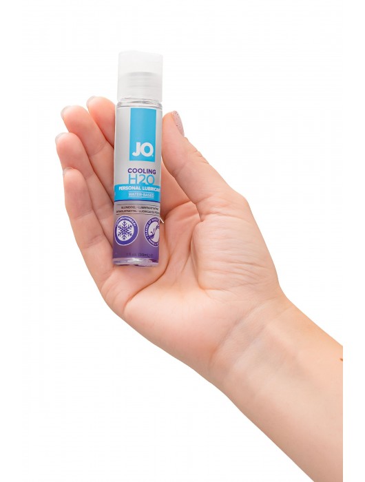 Охлаждающий лубрикант на водной основе JO H2O COOLING - 30 мл. - System JO - купить с доставкой в Нижнекамске