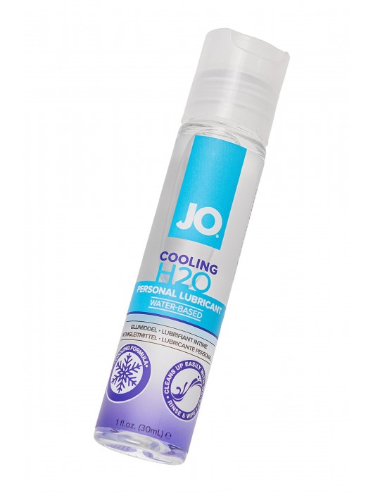 Охлаждающий лубрикант на водной основе JO H2O COOLING - 30 мл. - System JO - купить с доставкой в Нижнекамске