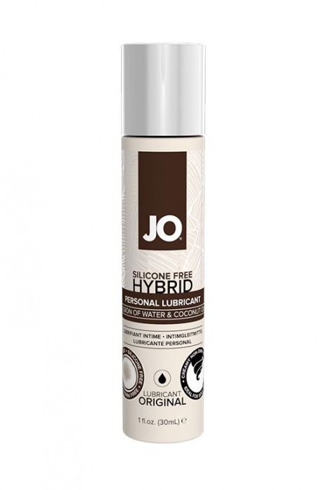 Водно-масляный лубрикант JO Silicon free Hybrid Lubricant ORIGINAL- 30 мл. - System JO - купить с доставкой в Нижнекамске