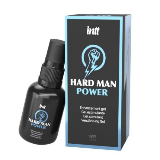 Стимулирующий гель для мужчин Hard Man Power - 15 мл. - INTT - купить с доставкой в Нижнекамске