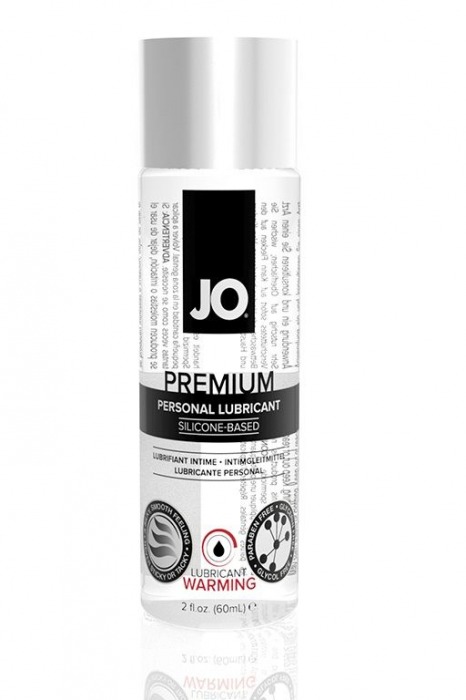 Возбуждающий лубрикант на силиконовой основе JO Personal Premium Lubricant  Warming - 60 мл. - System JO - купить с доставкой в Нижнекамске