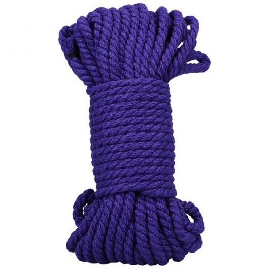 Фиолетовая верёвка для связывания и фиксации Bind Tie - 15,24 м. - Doc Johnson - купить с доставкой в Нижнекамске