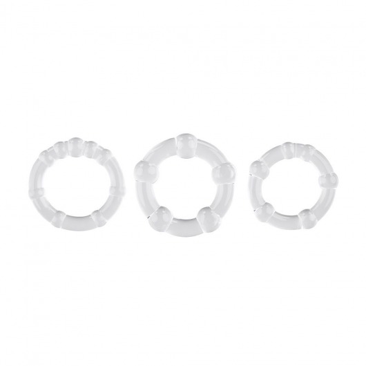Набор из 3 эрекционных колец Erection Rings Set - Selopa - в Нижнекамске купить с доставкой