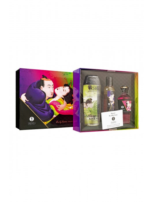 Подарочный набор Fruity Kisses из 3 предметов - Shunga - купить с доставкой в Нижнекамске