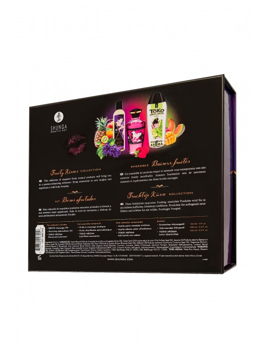 Подарочный набор Fruity Kisses из 3 предметов - Shunga - купить с доставкой в Нижнекамске