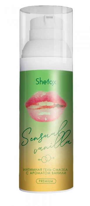 Интимная гель-смазка Shefox Premium «Чувственная ваниль» - 50 мл. - Shefox - купить с доставкой в Нижнекамске