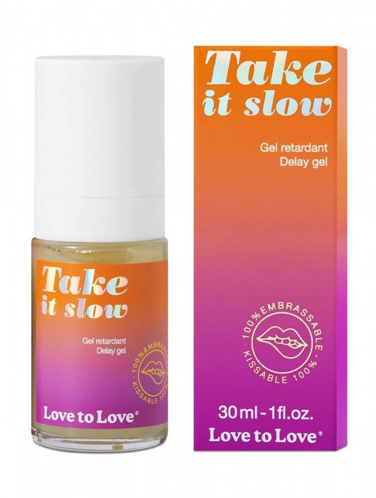 Пролонгирующий гель для мужчин Take It Slow - 30 мл. - Love to Love - купить с доставкой в Нижнекамске