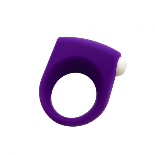 Фиолетовое эрекционное кольцо Puggle Vibrating Ring with Bullet - Adrien Lastic - в Нижнекамске купить с доставкой