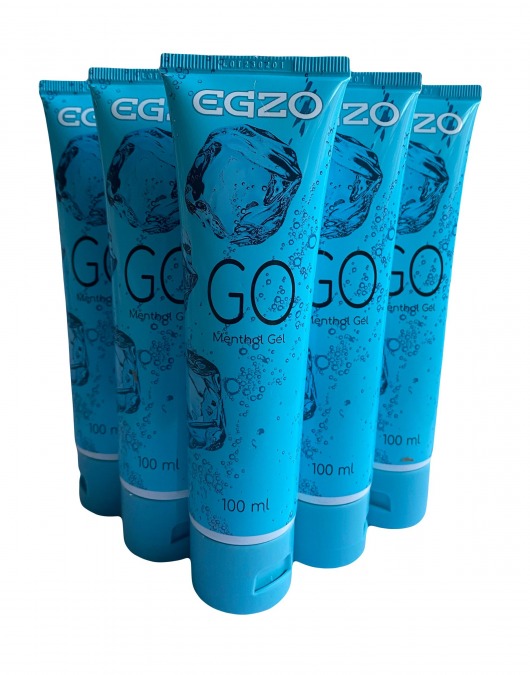 Набор из 5 пролонгирующих лубрикантов на водной основе Egzo Go (по 100 мл.) - EGZO - купить с доставкой в Нижнекамске