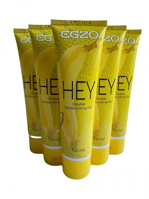 Набор из 5 анальных лубрикантов на водной основе Egzo Hey (по 100 мл.) - EGZO - купить с доставкой в Нижнекамске