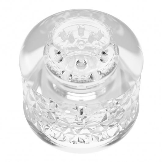 Прозрачный сквозной мастурбатор Crystle - Baile - в Нижнекамске купить с доставкой