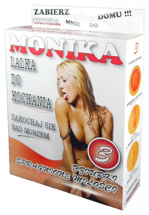 Надувная секс-кукла Monika - Boys of Toys - в Нижнекамске купить с доставкой