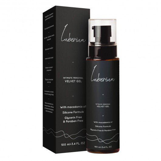 Интимный гель на силиконовой основе с маслом макадамии Luberium Velvel Gel - 100 мл. - Luberium - купить с доставкой в Нижнекамске