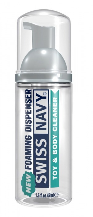 Очищающая пенка для игрушек и тела Toy   Body Cleaner Foamer - 47 мл. - Swiss navy - купить с доставкой в Нижнекамске