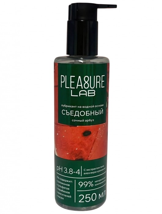 Лубрикант на водной основе Pleasure Lab с ароматом арбуза - 250 мл. - Pleasure Lab - купить с доставкой в Нижнекамске