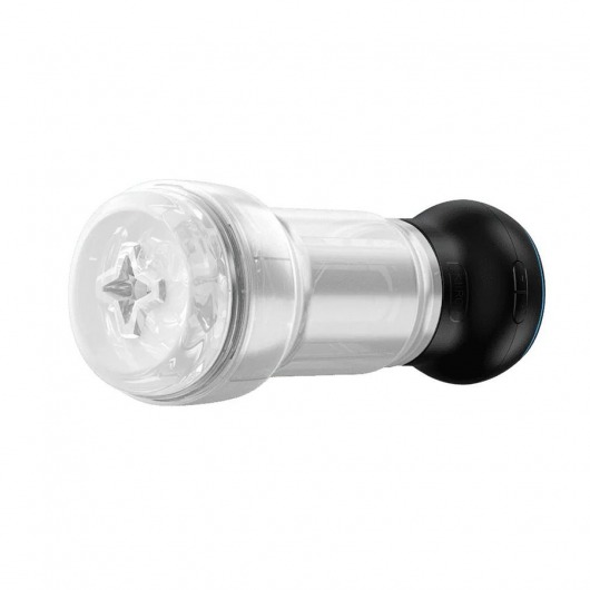 Набор PowerBlow   Feel Pocket Stroker Crystal: мастурбатор и интерактивная насадка - Kiiroo - в Нижнекамске купить с доставкой