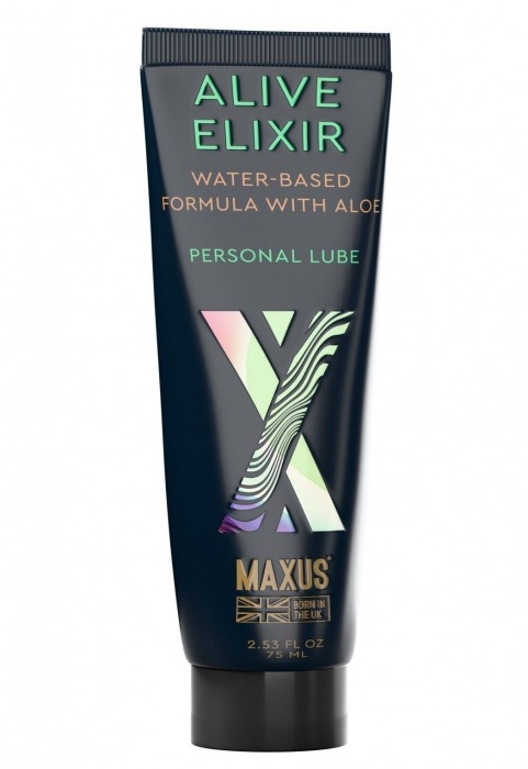 Интимный гель на водной основе MAXUS Alive Elixir - 75 мл. - Maxus - купить с доставкой в Нижнекамске
